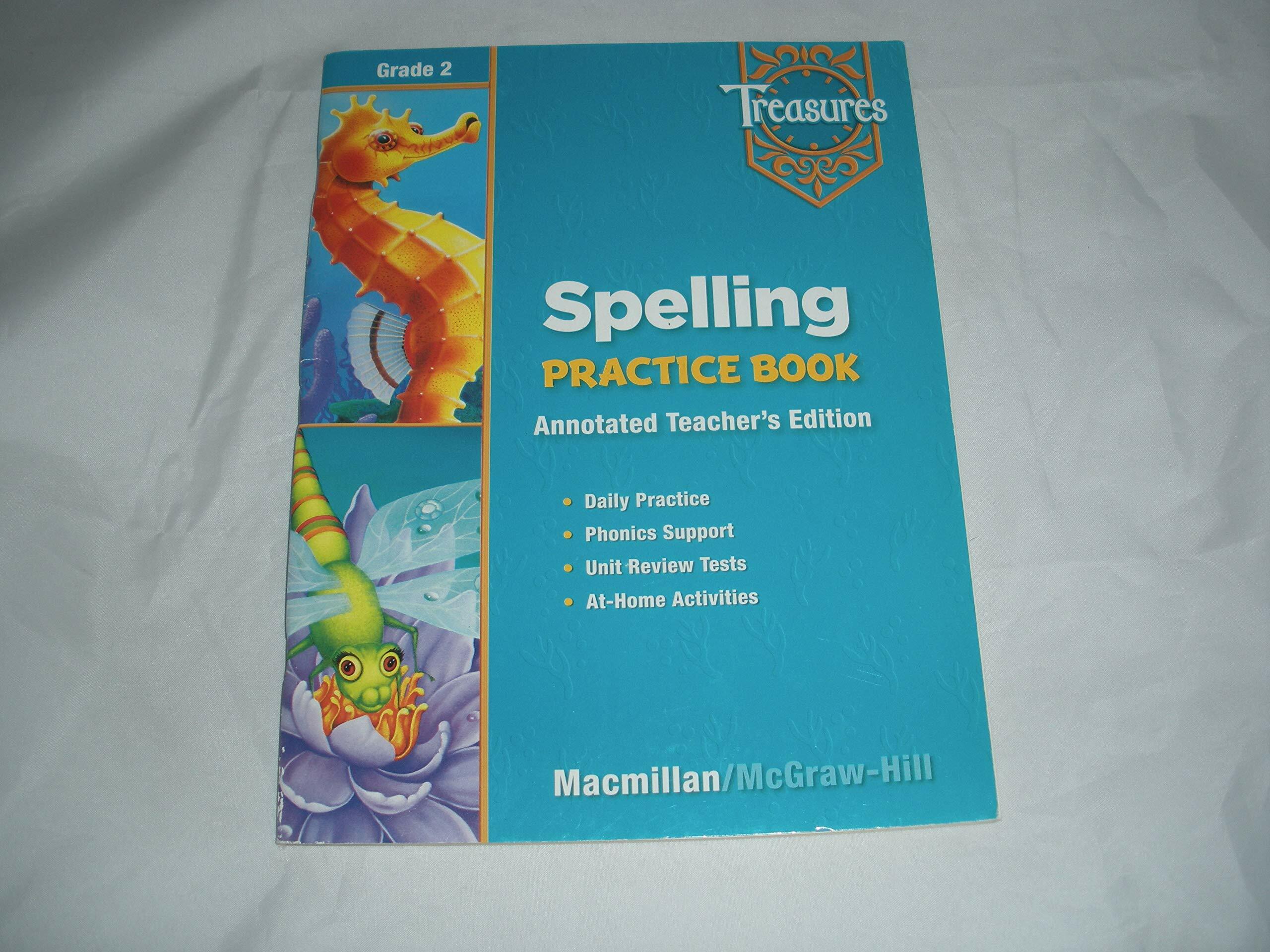 Treasures Grade 2 : Spelling Practice Book (Teachers Edition)