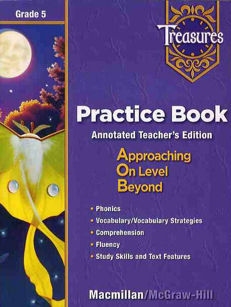 Treasures Grade 5 : Practice Book (Teachers Edition)