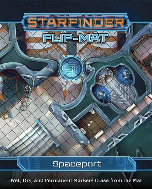 Starfinder Flip-Mat: Spaceport (Game)