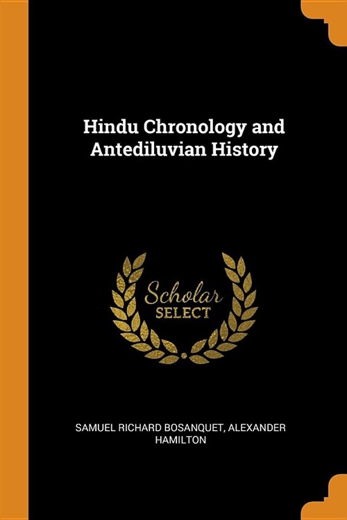Hindu Chronology and Antediluvian History (Paperback)