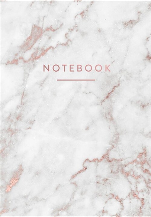 Notebook: Lovely Marble and Gold Journal 120 Pages - B5 Size (Paperback)