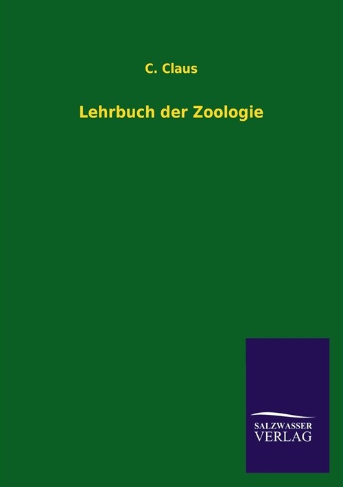 Lehrbuch Der Zoologie (Paperback)