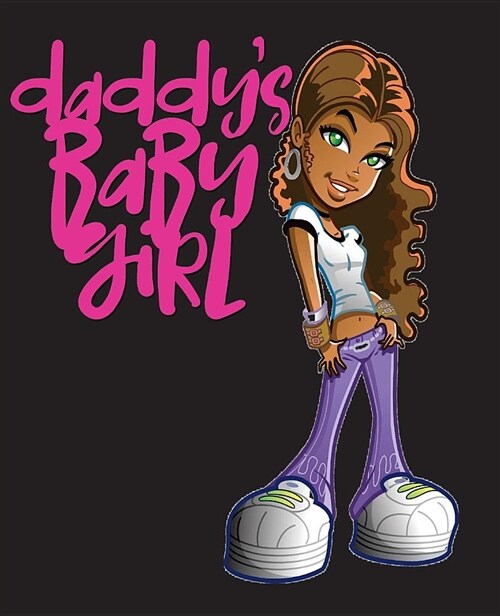 Daddys Baby Girl: Purple Girl College Ruled Notebook (7.5 X 9.25) 200 Pages(college Notebook, Ruled Notebook,200 Page Composition Book,2 (Paperback)