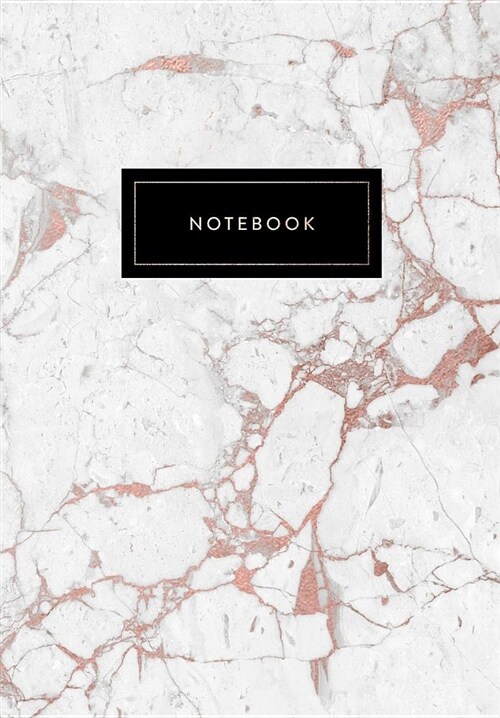 Notebook: Marble and Gold Journal B5 Size - 120 Pages (Paperback)