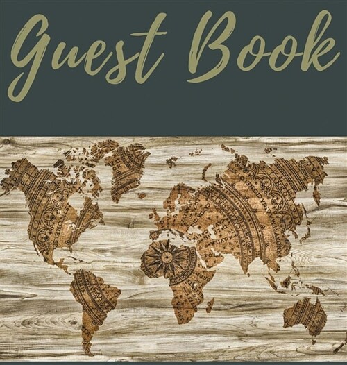 Guest Book (Hardcover): Guest Book, Air BNB Book, Visitors Book, Holiday Home, Comments Book, Holiday Cottage, Rental, Vacation Guest Book, Gu (Hardcover)