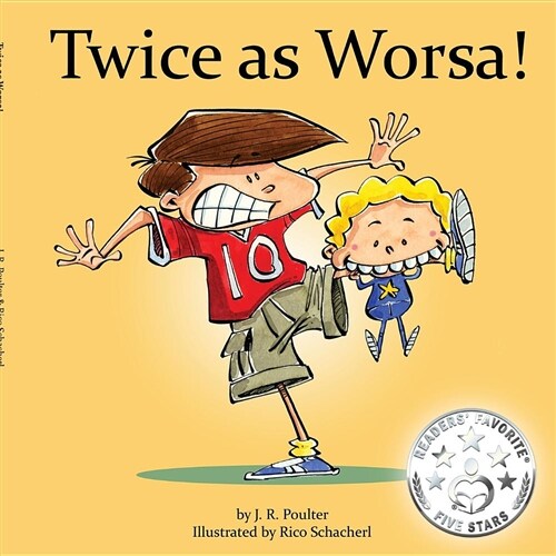 Twice as Worsa! (Paperback)