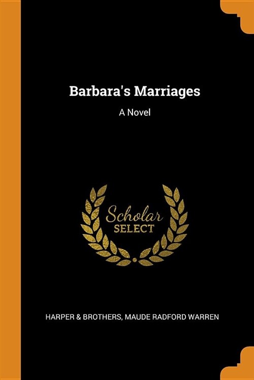 Barbaras Marriages (Paperback)