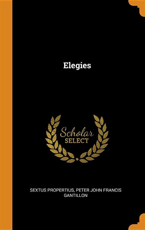 Elegies (Hardcover)