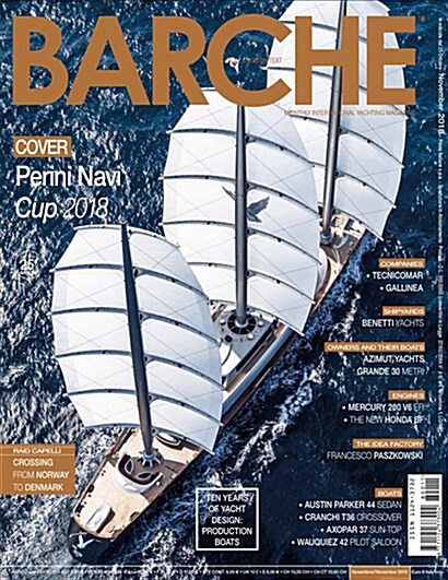 Barche (월간 이탈리아판): 2018년 11월호