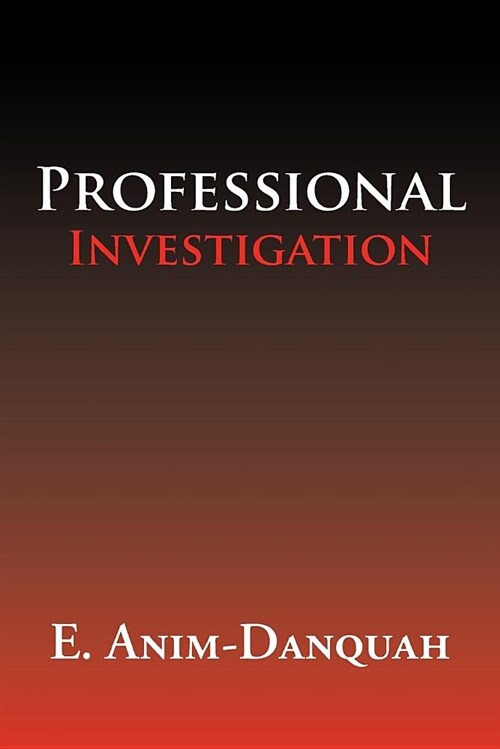 Professional Investigation (Paperback)