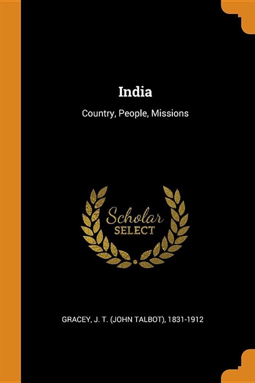 India: Country, People, Missions (Paperback)