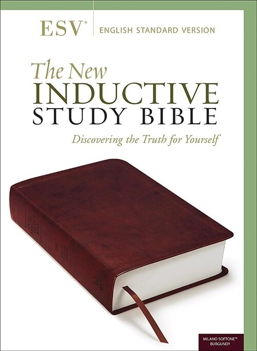 The New Inductive Study Bible (Esv, Milano Softone, Burgundy) (Imitation Leather)