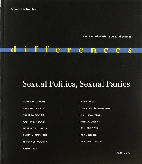 Sexual Politics, Sexual Panics (Paperback)