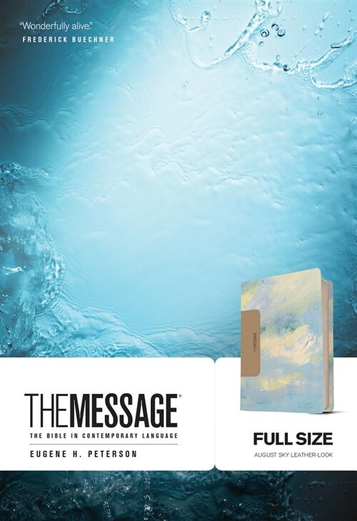 The Message Full Size: The Bible in Contemporary Language (Imitation Leather)