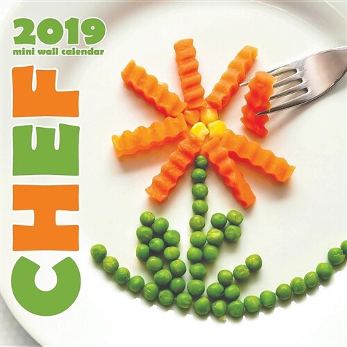 Chef 2019 Mini Wall Calendar (Paperback)
