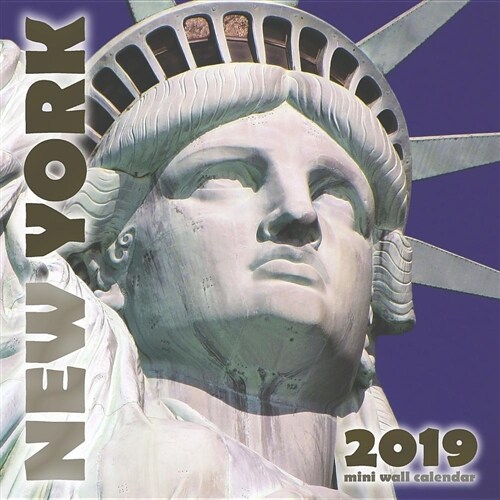 New York 2019 Mini Wall Calendar (Paperback)