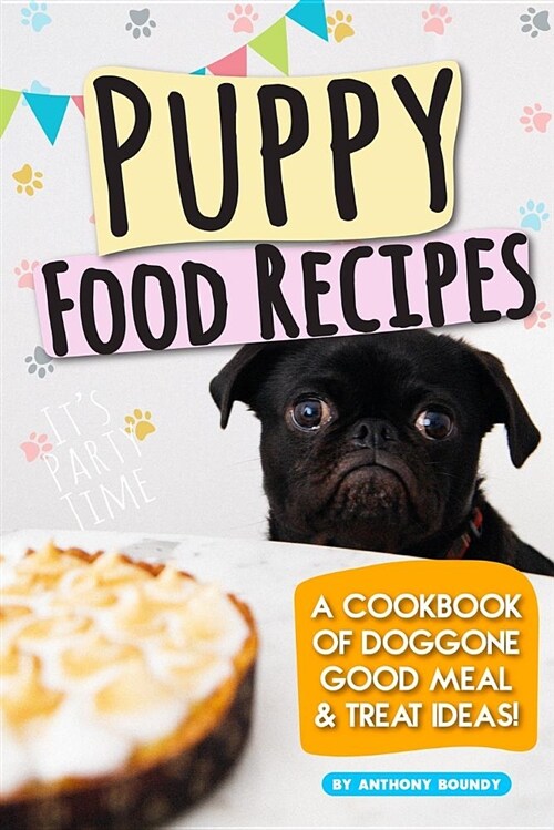Puppy Food Recipes: A Cookbook of Doggone Good Meal & Treat Ideas! (Paperback)