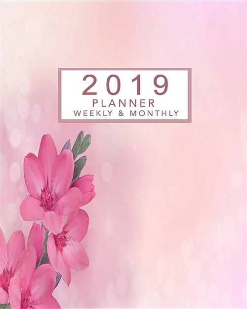 2019 Planner Weekly and Monthly: 2019 Calendar Planner and Monthly Schedule Organizer, Appointment Book and Daily Planner for January 2019 Through Dec (Paperback)