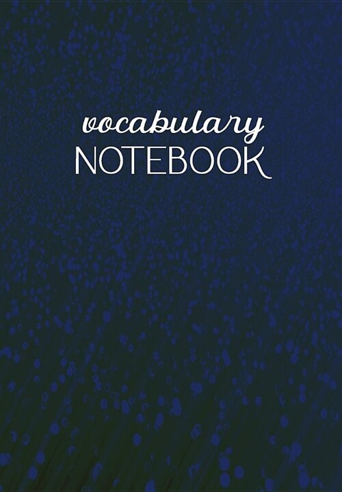 Vocabulary Journal: Blue Green (Paperback)