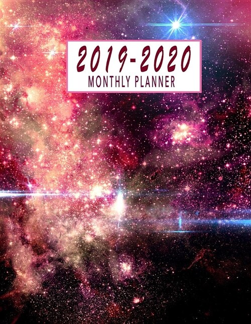 2019-2020 Monthly Planner: Two Year Calendar Planner - January 2019 - December 2020 Monthly Planner Schedule Organizer Agenda Planner (Paperback)