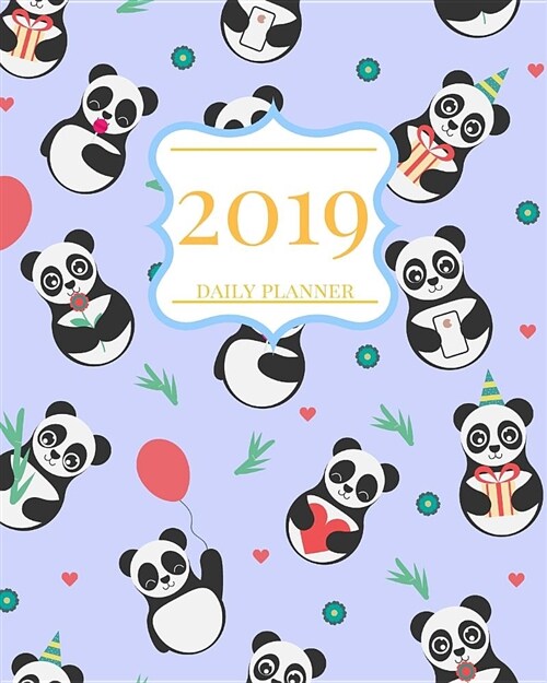 2019 Daily Planner: A 2019 Calendar and Planner from January 2019 Through December 2019 (Paperback)