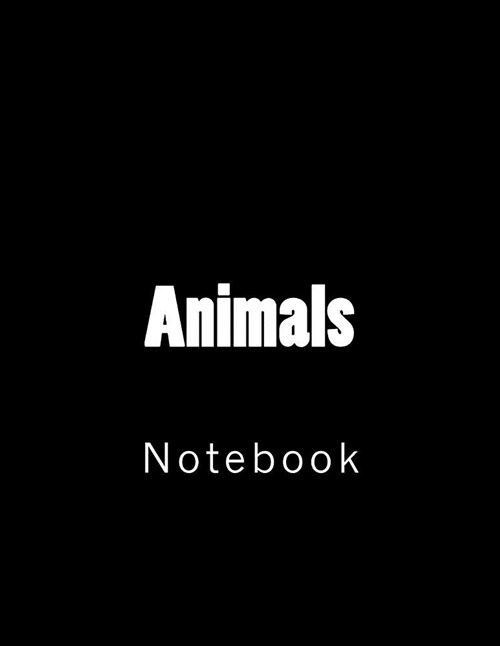 Animals: Notebook (Paperback)