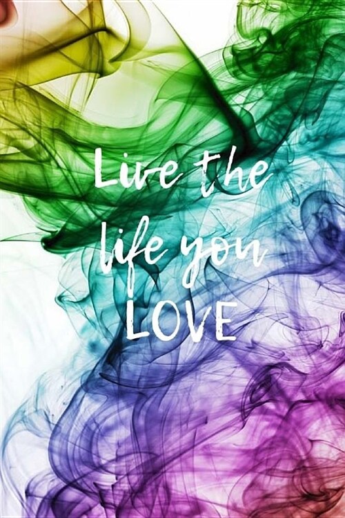 Live the Life You Love: 120pg Blank Lined 6x9 Diary or Journal Great Gift (Paperback)