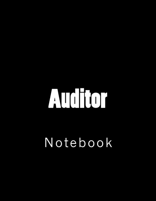 Auditor: Notebook (Paperback)