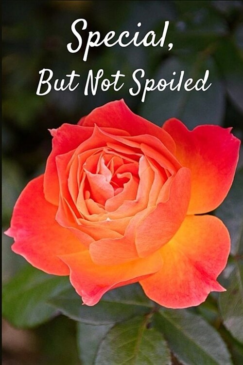 Special, But Not Spoiled: Journal Notebook for Special Needs Kids, Teens & Adults (Paperback)