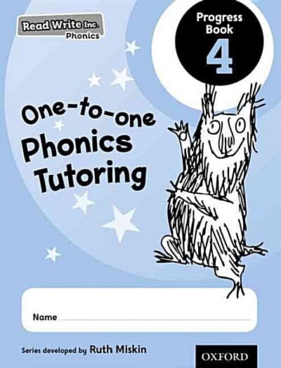 Read Write Inc. Phonics: One-to-one Phonics Tutoring Progress Book 4 Pack of 5 (Paperback)
