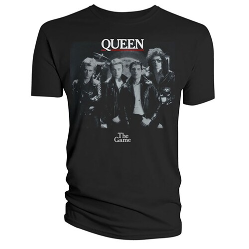 Queen - The Game 공식 브라바도 티셔츠 (M 사이즈/남녀공용)