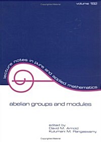 Abelian Groups and Modules (Paperback)