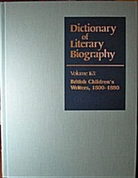 Dlb 163: British Childrens Writers, 1800-1880 (Hardcover)