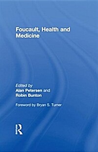 Foucault, Health and Medicine (Paperback)