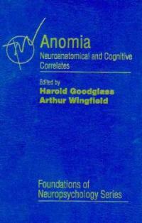 Anomia : neuroanatomical and cognitive correlates