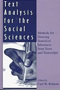 Text Analysis for the Social Sciences (Hardcover)