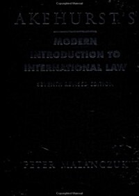 [중고] Akehurst‘s Modern Introduction to International Law (Hardcover, 7 New edition)