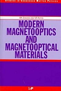 Modern Magnetooptics and Magnetooptical Materials (Hardcover)