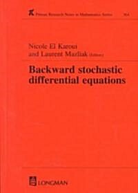 Backward Stochastic Differential Equations (Hardcover)