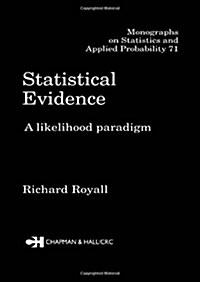 Statistical Evidence : A Likelihood Paradigm (Hardcover)
