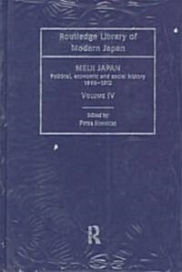 Meiji Japan : Political, Economic and Social History 1868-1912 (Multiple-component retail product)