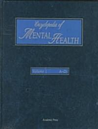 Encyclopedia of Mental Health, Three-Volume Set (Hardcover)