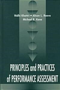 [중고] Principles and Practices of Performance Assessment (Hardcover)