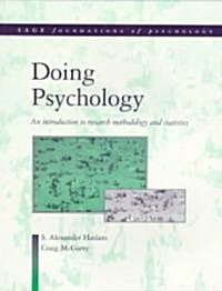 Doing Psychology: An Introduction to Research Methodology and Statistics (Paperback)