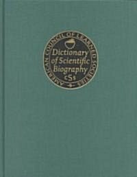 Dictionary of Scientific Biography (Hardcover)