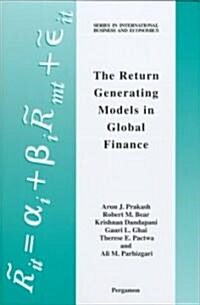 The Return Generating Models in Global Finance (Hardcover)
