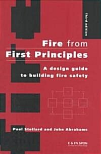 Fire from First Principles (Paperback, 3rd)