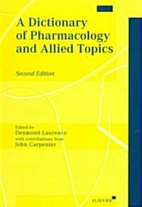 Dic Dictionary of Pharmacology and Allied Topics (Paperback)