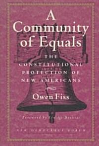 A Community of Equals (Paperback)