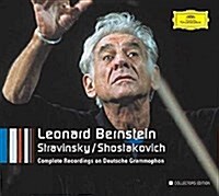[수입] Leonard Bernstein - 스트라빈스키, 쇼스타코비치 DG 레코딩 전집 (Complete Recordings On Deutsche Gramophone Of Stravinsky, Shostakovich) (6CD)